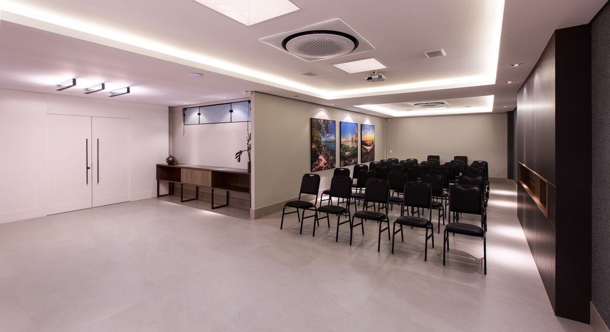 Auditório para eventos e treinamentos